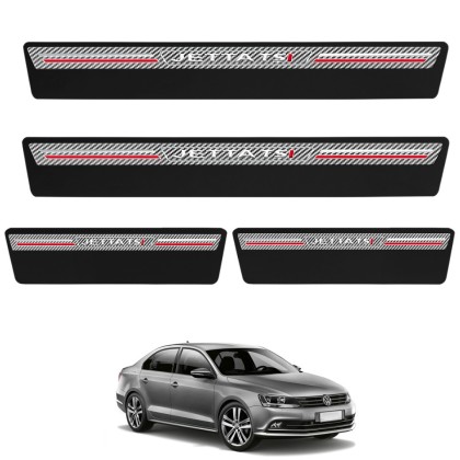Jogo de Soleira Premium Jetta TSI 2011 a 2024 Carbono 4 Portas Jogo de Soleira Premium Jetta TSI 2011 a 2024 Carbono 4 Portas